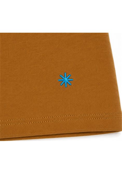 T-shirt con foulard MANUEL RITZ | MR4513CASTAGNA